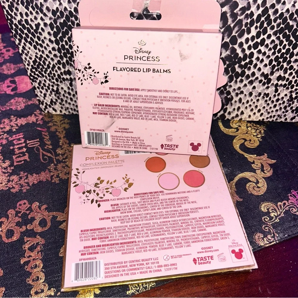 Disney Princess Snow White Complexion Palette & lipgloss set by Taste Beauty.